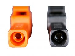 Insulated Alligator Clip Clams w/ Sheathed Banana Plug Connetor View