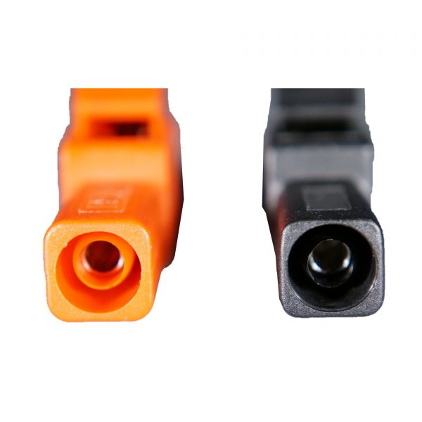 Insulated Alligator Clip Clams w/ Sheathed Banana Plug Connetor View